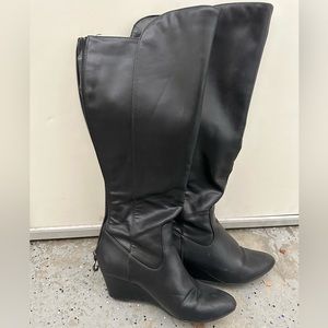 Anne Klein Knee High Boots Size 5